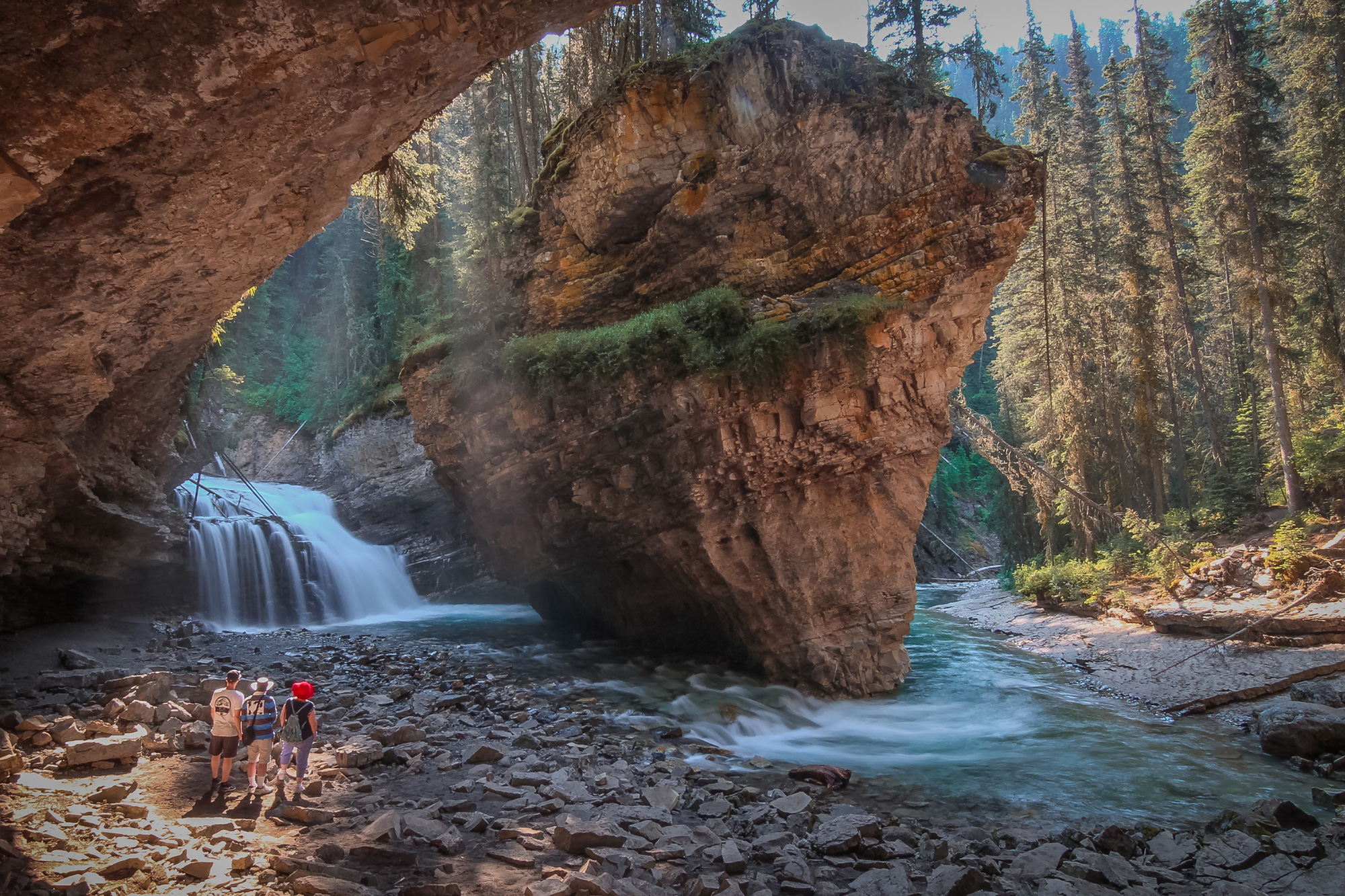 Johnston Canyon is one of the top things to do in Banff all year round