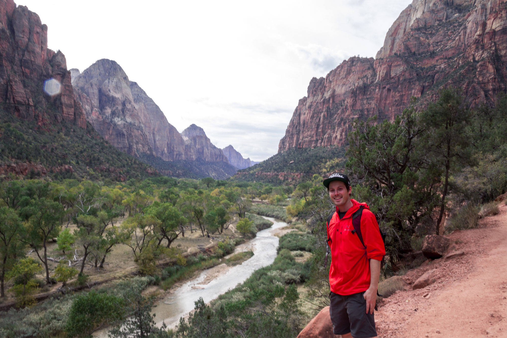 View of the canyon from Emerald Pool Trail - One of the best Zion National Park Hikes