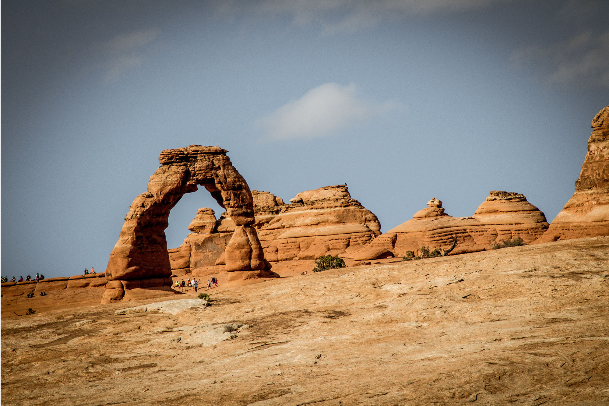 American National Parks. Lower Delicate Arch Viewpoint, Arches.
