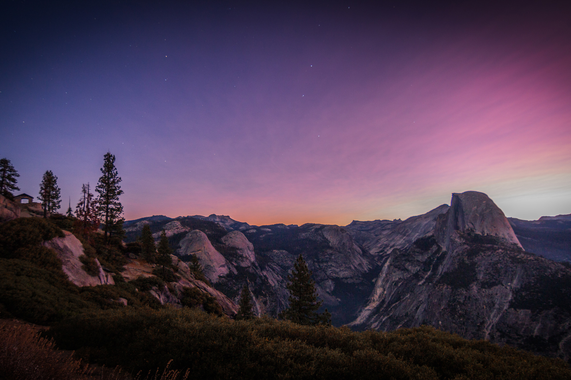Sunrise at Glacier Point, Yosemite National Park