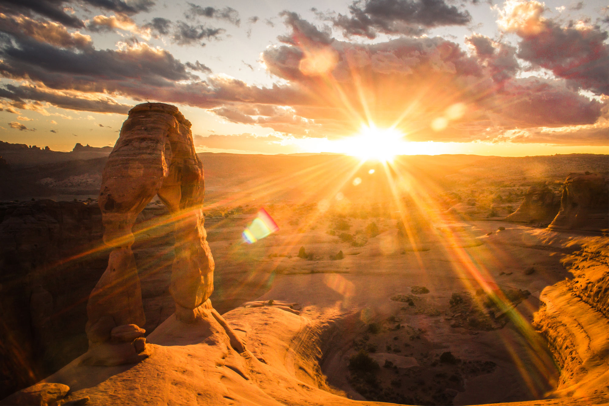 Delicate Arch at Sunset, Arches National Park